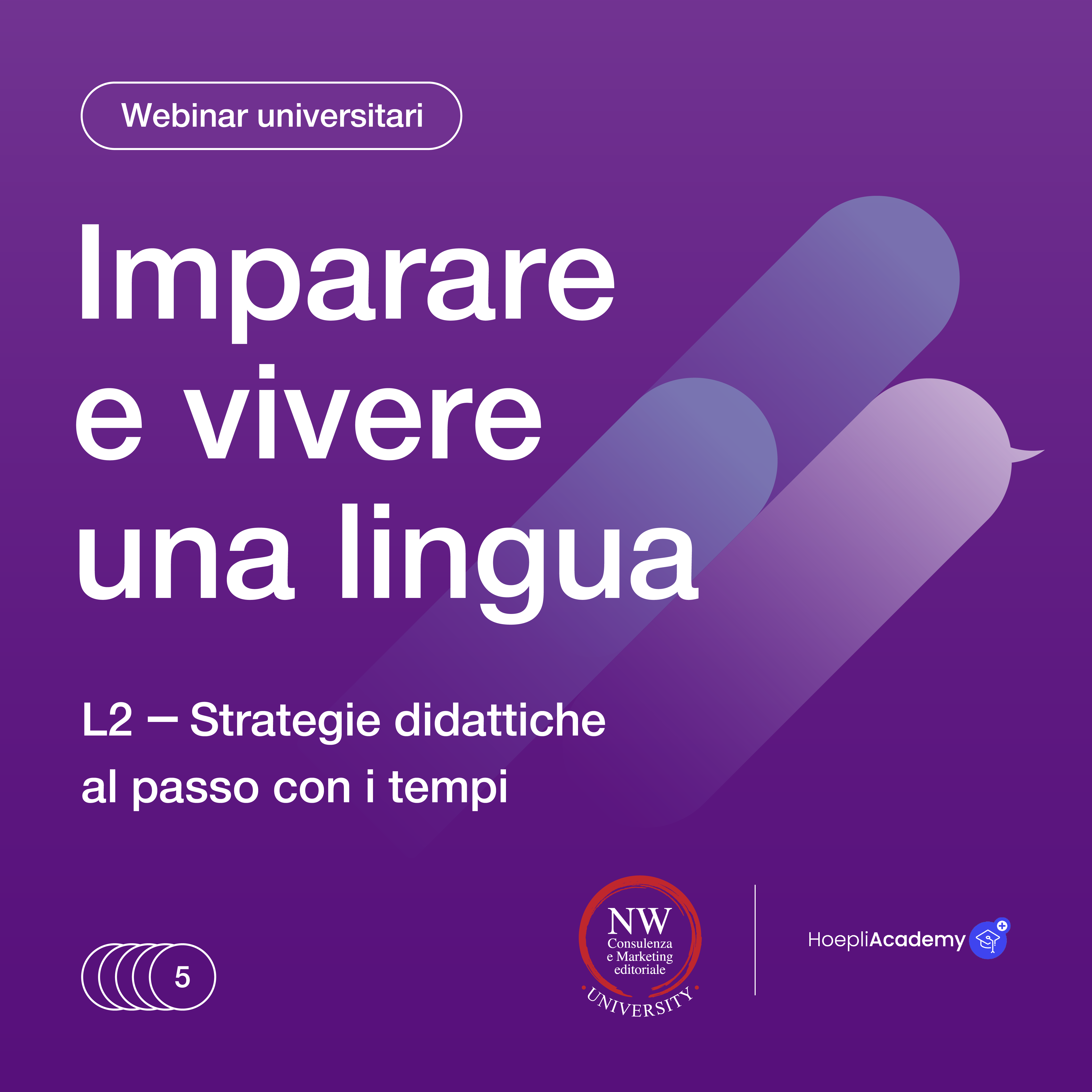 Ciclo di webinar - Imparare e vivere una lingua