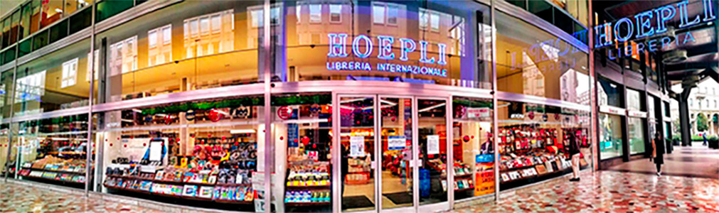 Libreria Hoepli via Hoepli 5 Milano